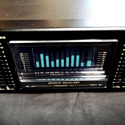Marantz EQ515 Graphic Equalizer Spectrum Analyzer Independent 10