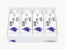 KAMADA SOY SAUCE Low Salt Soy Sauce 500ml Set of 4