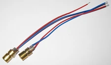 2 X Red Laser Module - 5 V DC - 650 nm - 5 mW - Very Bright Laser Dot - 3 to 5V