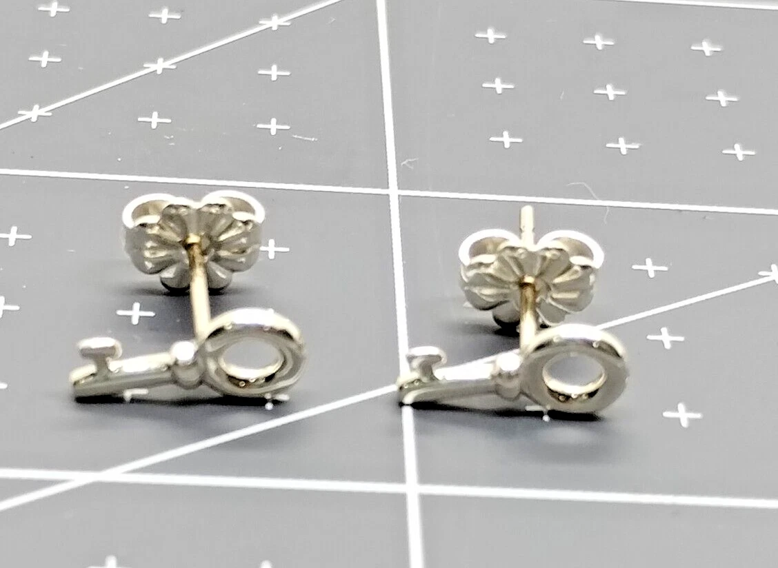 Tiffany key earrings deals
