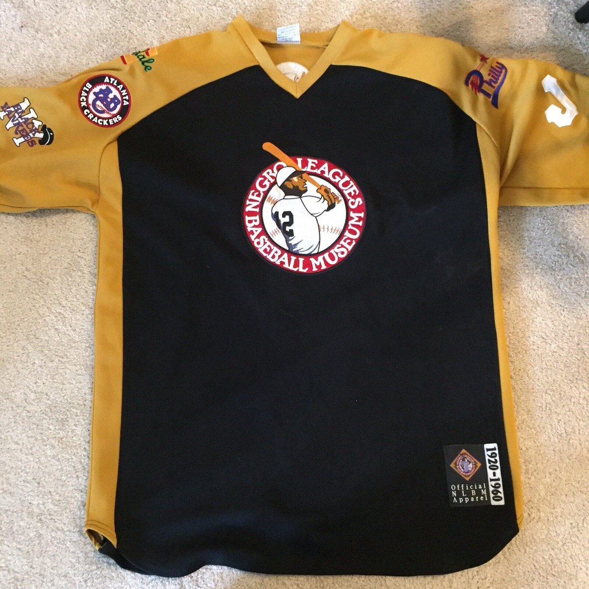 Negro League Baseball Museum NLBM Embroidered Jersey Mens 2XL