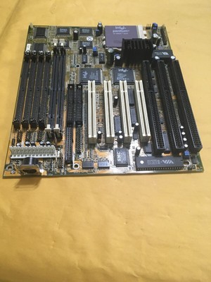 Vintage Vt 502 Kb Socket 7 W 166mhz Intel Desktop Motherboard Mb139 Ebay