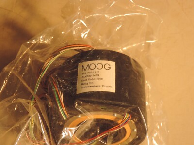MOOG AC6200 THROUGH BORE SLIP RING WITH 12 INCH LEADS