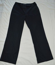Liz Claiborne Audra Slacks Dress Pants Size 10 R Women's Black  4, PLB 7 