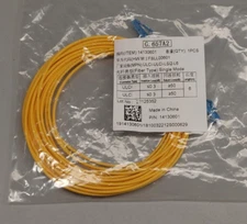 Lot of 10 ULCI-ULCI-LSI2-L6 Single Mode Fiber Cables 6m