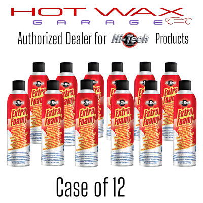 Extra Foamy Car Interior Cleaner by Hi-Tech Case of 12