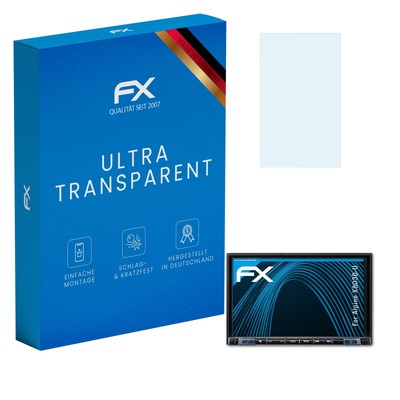 atFoliX 3x Displayschutzfolie für Alpine X803D-U Schutzfolie klar Folie