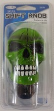 Custom Accessories 23179 Skull Style Gear Shift Knob Universal Fit - Green Color Custom Accessories 23179 Skull Style Gear Shift Knob Universal Fit - Green Color