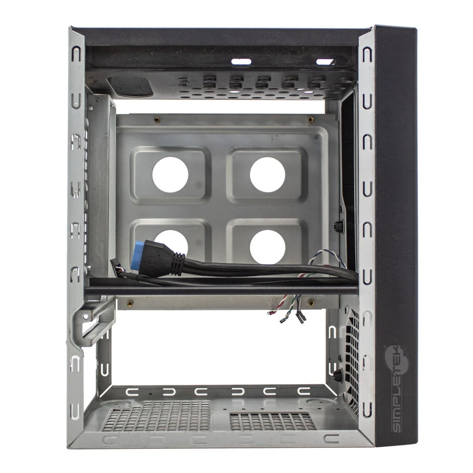 Chieftec BT-02B-U3 Computergehäuse Mini Tower SFF Sfx Itx Mit 2 X USB X-Mi + PSU - Bild 4 von 4