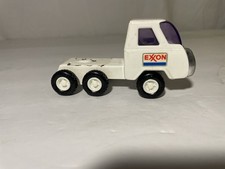 Vintage BUDDY L EXXON GAS TANKER Oil Semi Truck cab only