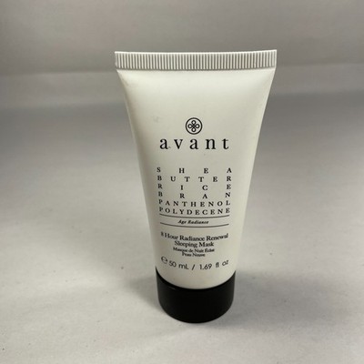 AVANT 8 Hour Radiance Renewal Sleeping Mask Treatment FULL SZ 1.69 oz NEW RP$107