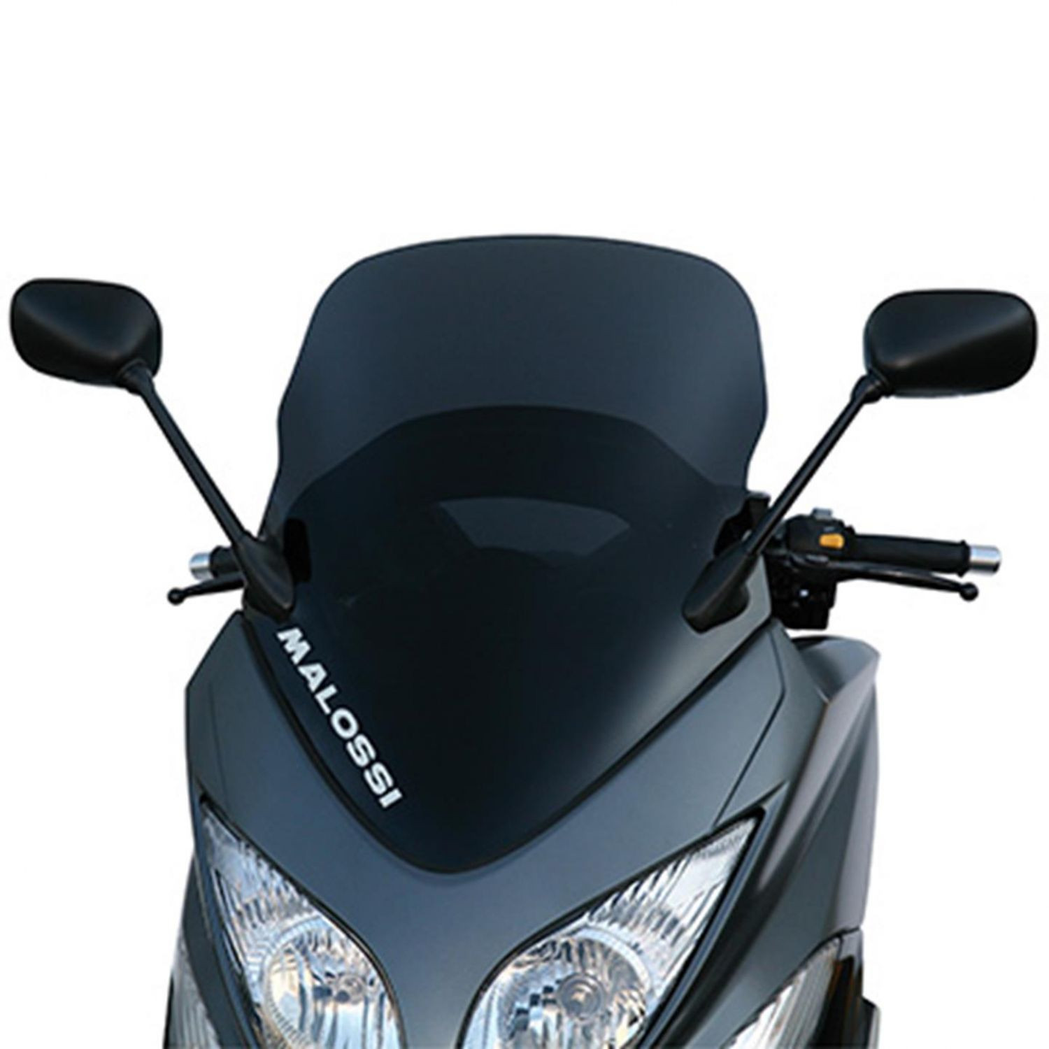 Bulle saute-vent pour Yamaha TMAX 500 de 2008 à 2011, coloris fumé foncé