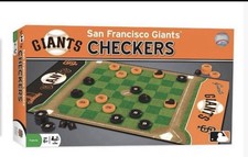 San Francisco Giants Checkers Board Game MLB Baseball