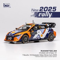 Hyundai I20 N Rally1 #1 T.Neuville/M.Wydaeghe Rally Monte-Carlo 2025 Ixo 1:43