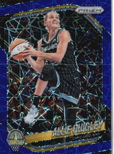 2025 Panini Prizm WNBA #80 Allie Quigley Blue Velocity Prizms