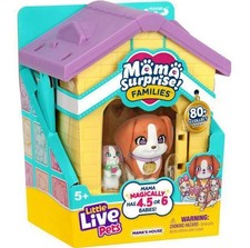 Little Live Pets Mama Surprise Families Dog House Play Set BEAGLE NEW AND SEAL