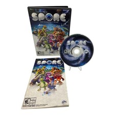 Spore PC DVD ROM  2008 Game Complete with Manual Tested Working