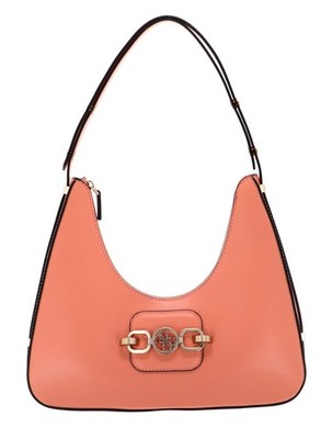 GUESS Hensely Hobo Schultertasche Tasche Coral