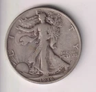 1936-D  WALKING LIBERTY HALF DOLLAR 90% SILVER DENVER MINT .50¢ UNITED STATES