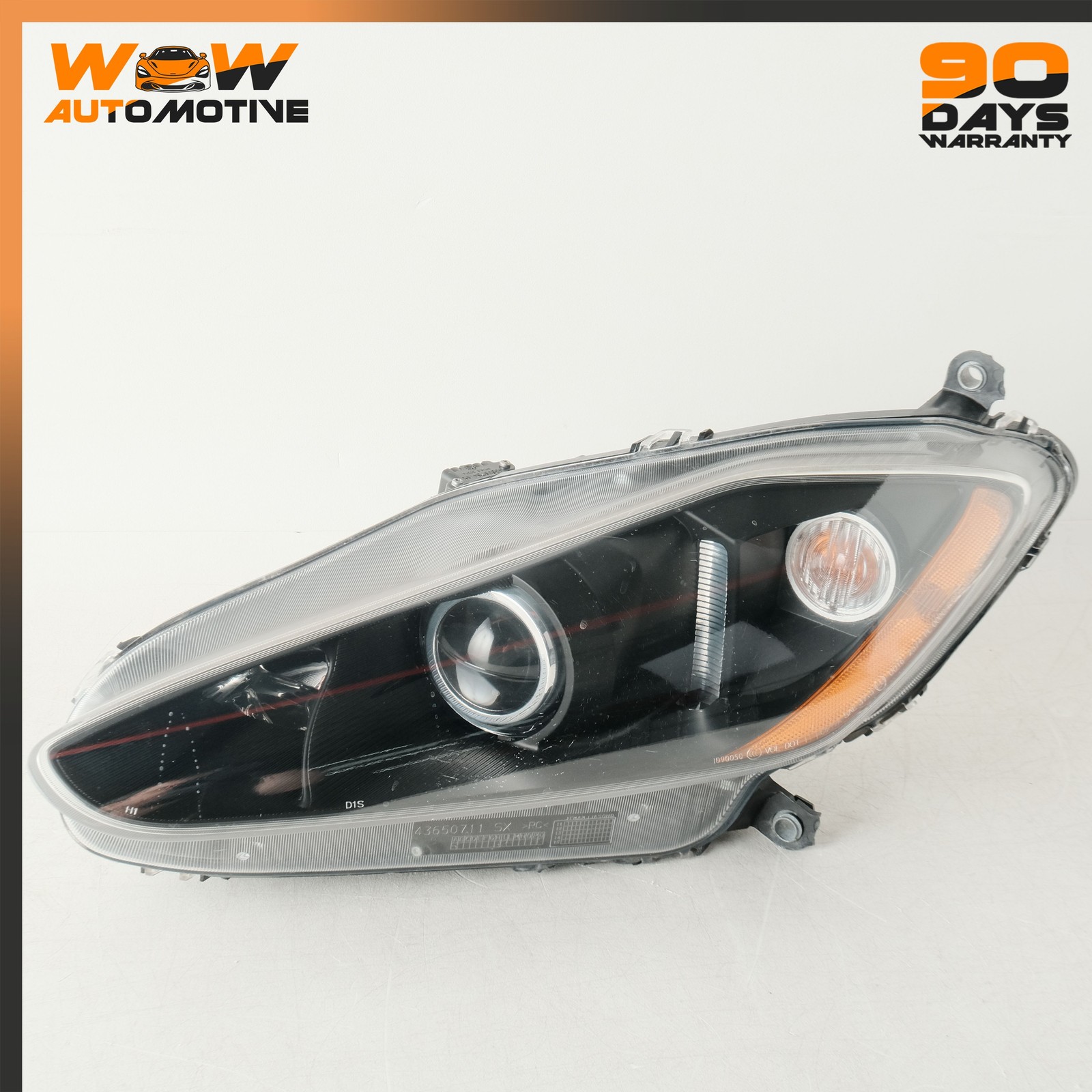 08-12 MASERATI GRANTURISMO S FRONT LEFT DRIVER SIDE HEADLIGHT LAMP OEM