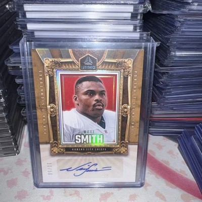 2024 Panini Luminance Portrait Signatures Neil #PS-NSH Smith Gold /50