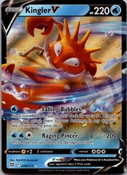 Kingler V 028/172 Brilliant Stars Ultra Rare