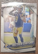 Panini 2025 Prizm Matthew Stafford #21 Los Angeles Rams NFL Football Card