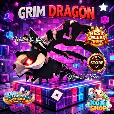 Grim Dragon   Adopt M1e Pet | Get It Right Now | Cheap Price   Fast Delivery