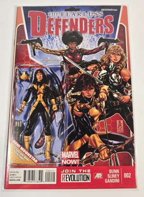 FEARLESS DEFENDERS ISSUE #2 Danielle Moonstar Action Figure Variant MARVEL COMIC