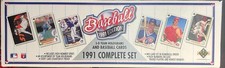 1991 UPPER DECK Baseball Complete Set trading cards