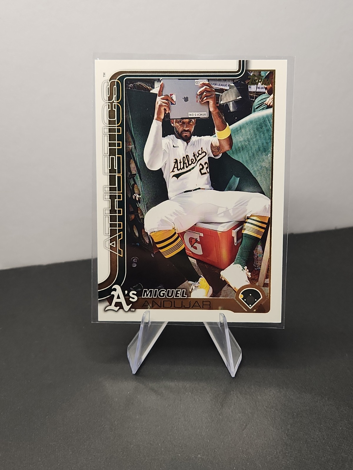 2025 Topps Series 2 - Image Variation Miguel Andujar #529 Golden Mirror