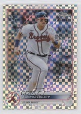 2022 Topps Chrome X-Fractor Austin Riley #116 0hk3
