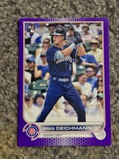 2022 Topps Series 2 - Greg Deichmann #395 Purple (RC) Meijer Exclusive - CUBS