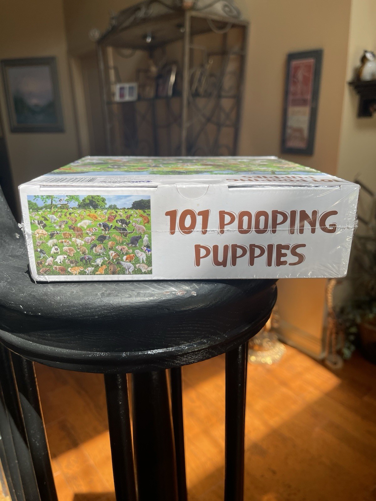 101 Pooping Puppies 1000 Piece Jigsaw Puzzle Dogs Funwares 27'"x 19" NEW SEALED