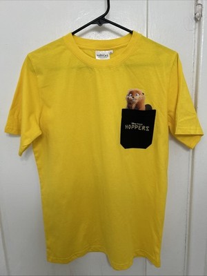 Hoppers Disney Pixar Promo Pocket T-Shirt SMALL Mabel Rare HTF 2026 S Movie Men