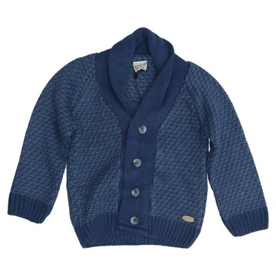 Massimo, Strickjacke, Unisex (Kinder), Größe: 92, Blau, Acryl, Sonstiges #Wvr