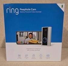 Ring Door View Peephole Camera and Doorbell - Battery Operated