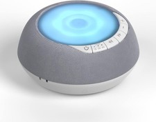 White Noise Machine with Nightlight Portable Sleep Aid 15 Sounds Rechargeable