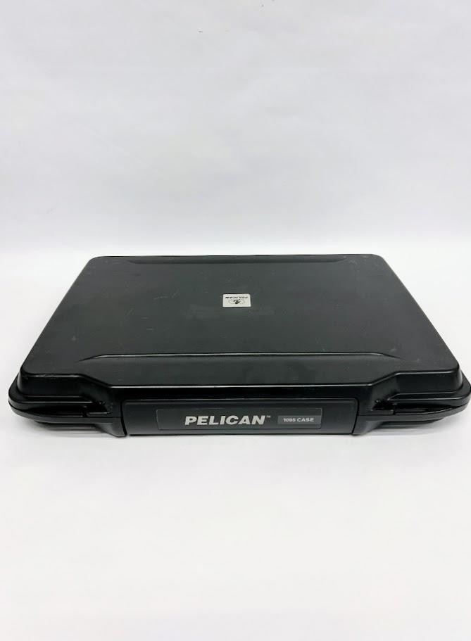 Pelican 1095 hardback laptop case with foam waterproof black