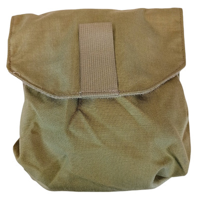 Khaki Eagle Gas Mask Pouch   Used Good *mocinc.1982*