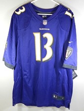 Devin Duvernay #13 Baltimore Ravens Nike On Field Football Jersey New Purple 2XL