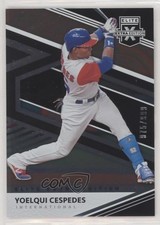 2020 Panini Elite Extra Edition 975/999 Yoelqui Cespedes #168 4z8