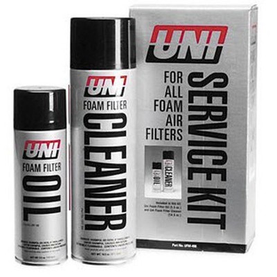 Uni Filter Foam Filter Oil & Filter Cleaner Kit ATV Dirt Bike Chemical Cleaner