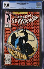 Amazing Spider-Man #300 CGC 9.8 Absolutely Stunning Book! 1st App of Venom 1988
