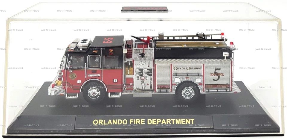 Code 3 Orlando Sutphen Pumper E5 Limited Edition 2004 Vehicle #12296 - Image 2 of 4