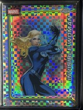 2026 Topps Chrome Marvel Invisible Woman X-Fractor #55