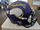Sam Darnold Minnesota Vikings Signed Autographed Speed Mini Helmet BAS COA