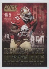 2014 Score Behind The Numbers Gold Vernon Davis #BN5 0c4