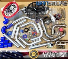 T76 Turbo Kit T4 Turbocharger For 95-04 Toyota Tacoma Tundra T100 3.4l V6 5vz L