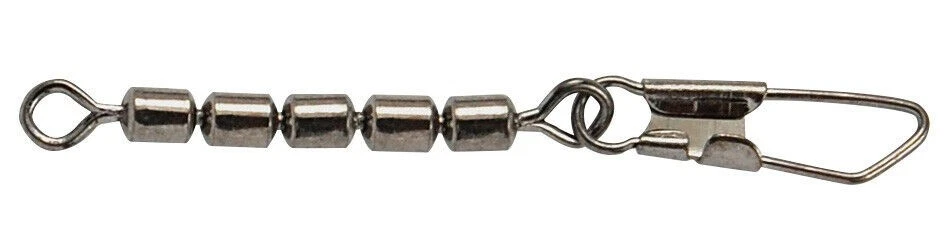 Spro TM 5 Barrel Snap Swivel | 5-fach Wirbel Angel Karabiner Trout Master 6 Stk. - Bild 2 von 2